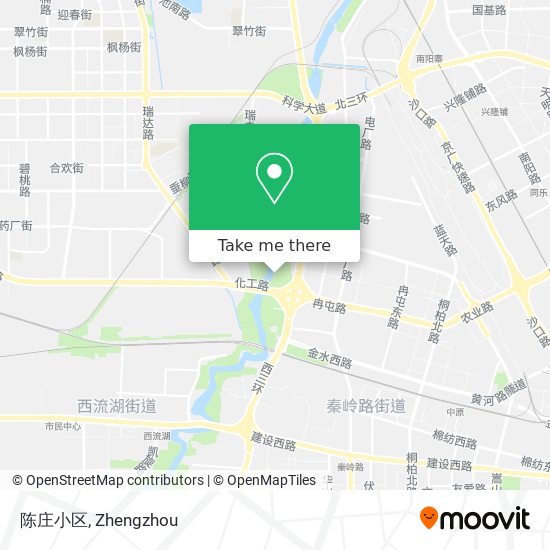 陈庄小区 map