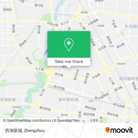 西湖新城 map