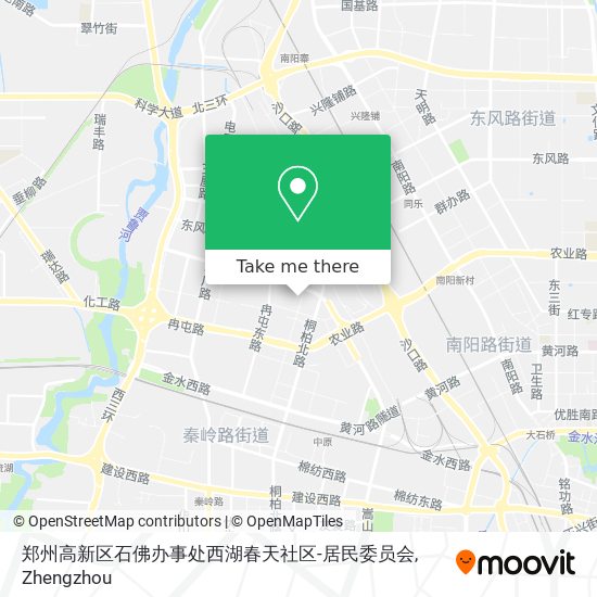 郑州高新区石佛办事处西湖春天社区-居民委员会 map