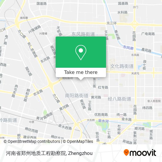 河南省郑州地质工程勘察院 map