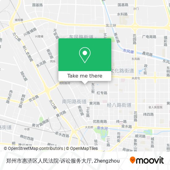 郑州市惠济区人民法院-诉讼服务大厅 map