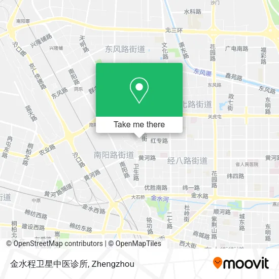 金水程卫星中医诊所 map
