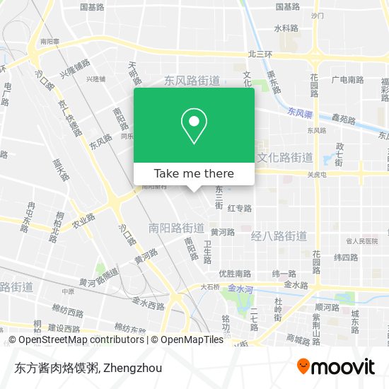 东方酱肉烙馍粥 map