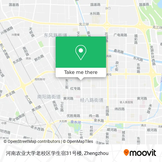 河南农业大学老校区学生宿31号楼 map