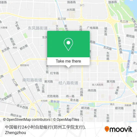 中国银行24小时自助银行(郑州工学院支行) map