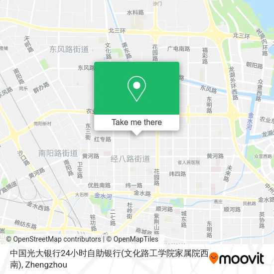 中国光大银行24小时自助银行(文化路工学院家属院西南) map