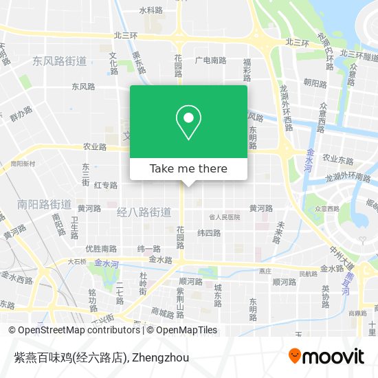 紫燕百味鸡(经六路店) map