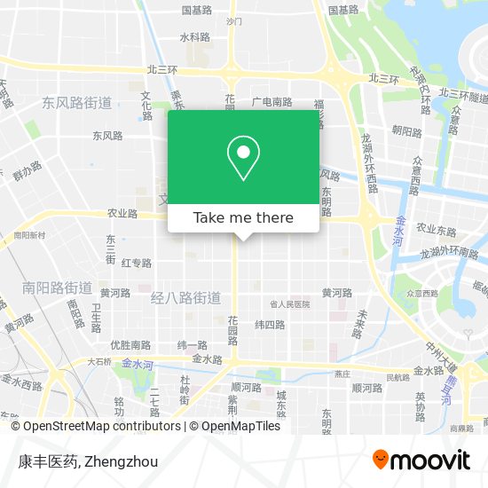 康丰医药 map