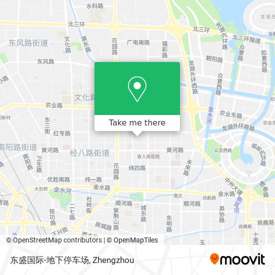 东盛国际-地下停车场 map