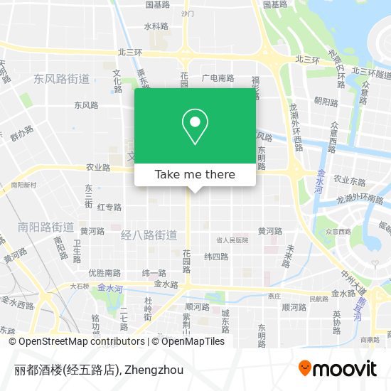 丽都酒楼(经五路店) map