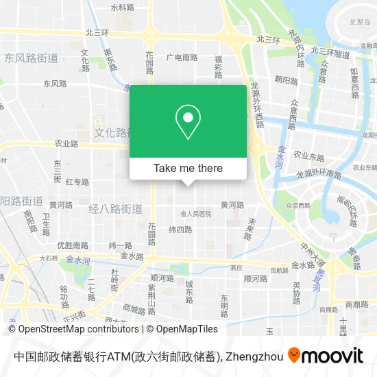 中国邮政储蓄银行ATM(政六街邮政储蓄) map