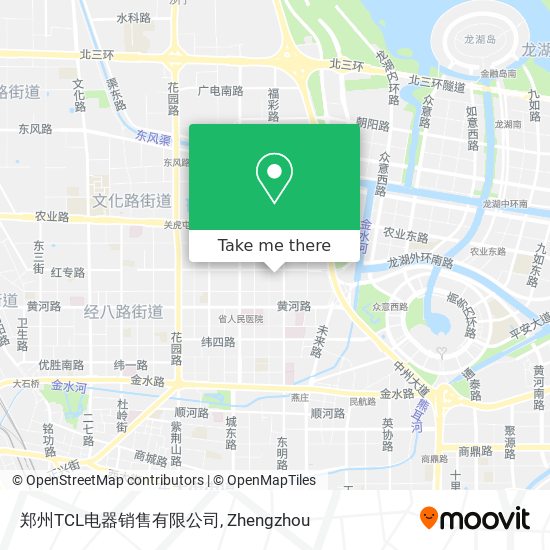 郑州TCL电器销售有限公司 map