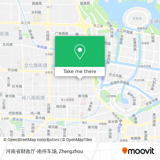 河南省财政厅-南停车场 map