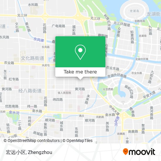 宏远小区 map