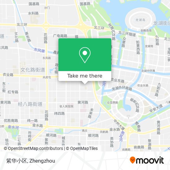 紫华小区 map