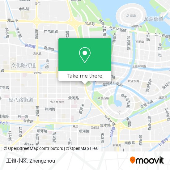 工银小区 map