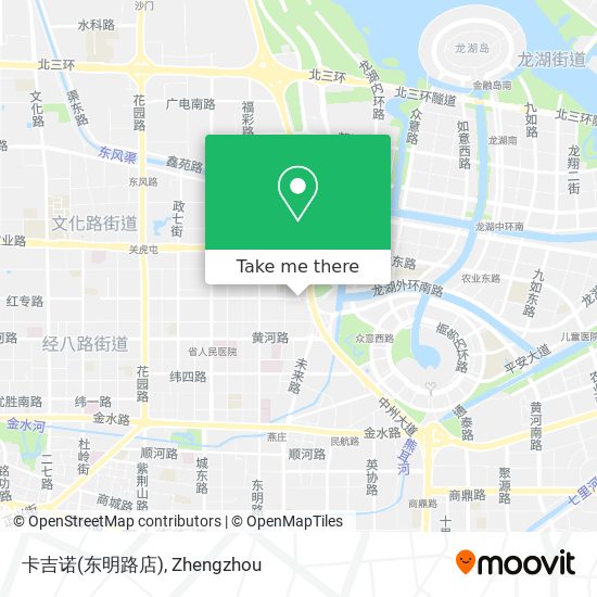 卡吉诺(东明路店) map