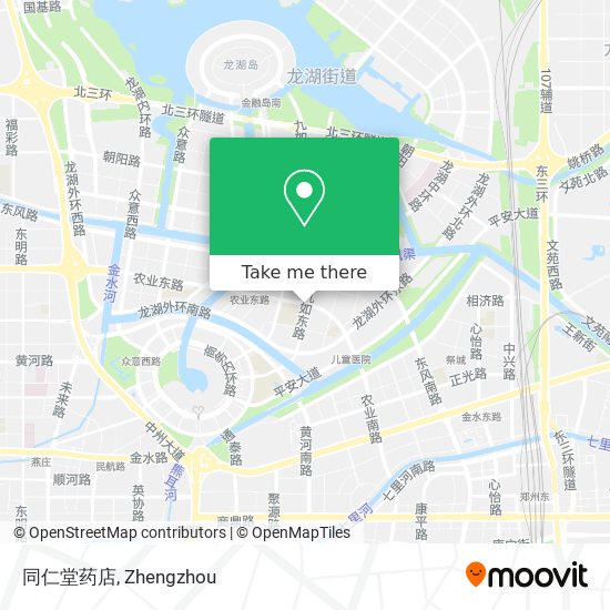 同仁堂药店 map