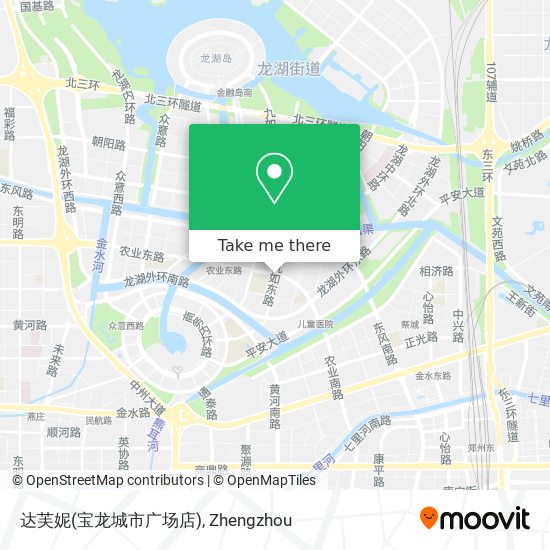 达芙妮(宝龙城市广场店) map