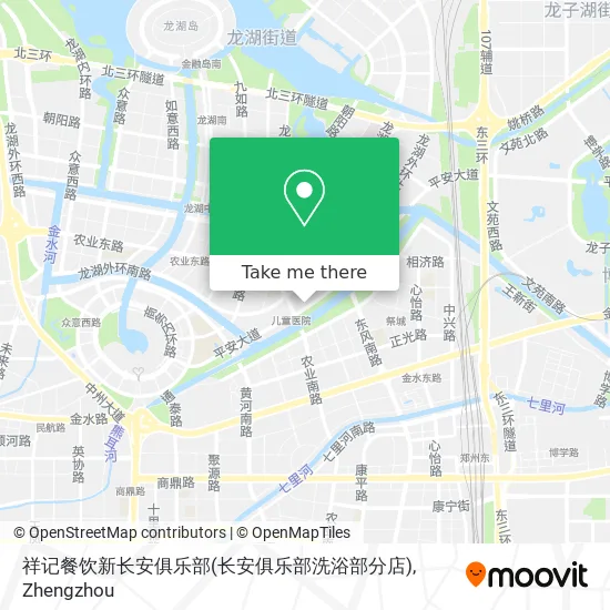 祥记餐饮新长安俱乐部(长安俱乐部洗浴部分店) map