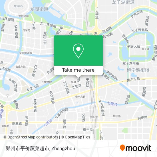 郑州市平价蔬菜超市 map