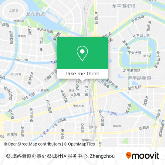 祭城路街道办事处祭城社区服务中心 map