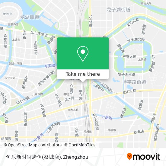 鱼乐新时尚烤鱼(祭城店) map