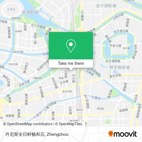 丹尼斯全日鲜畅和店 map