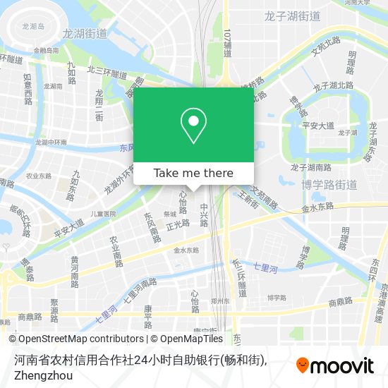 河南省农村信用合作社24小时自助银行(畅和街) map