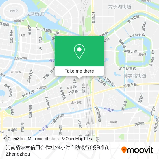 河南省农村信用合作社24小时自助银行(畅和街) map