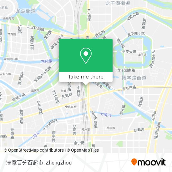 满意百分百超市 map