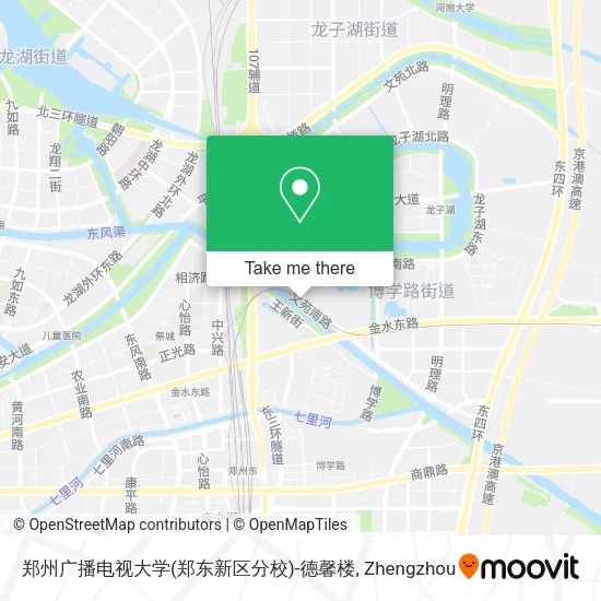 郑州广播电视大学(郑东新区分校)-德馨楼 map