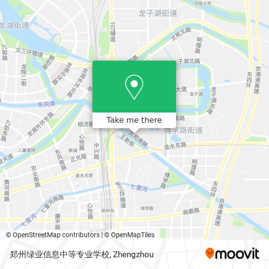 郑州绿业信息中等专业学校 map