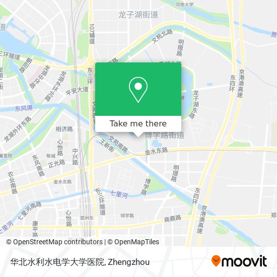 华北水利水电学大学医院 map