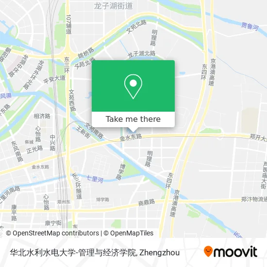 华北水利水电大学-管理与经济学院 map