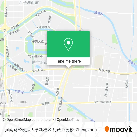 河南财经政法大学新校区-行政办公楼 map