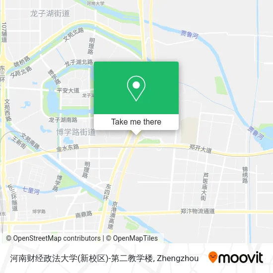 河南财经政法大学(新校区)-第二教学楼 map