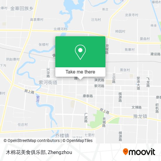 木棉花美食俱乐部 map