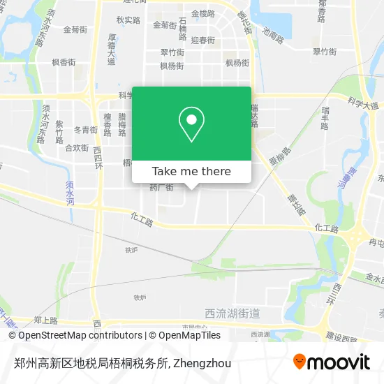郑州高新区地税局梧桐税务所 map