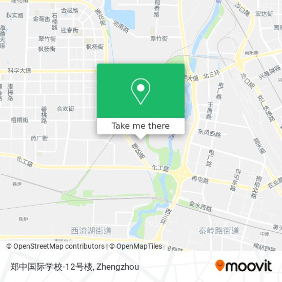 郑中国际学校-12号楼 map