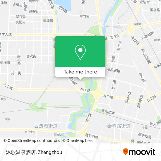 沐歌温泉酒店 map