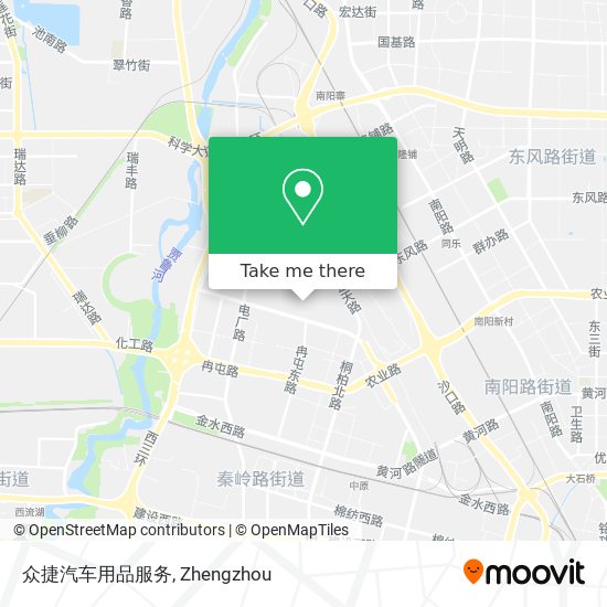 众捷汽车用品服务 map