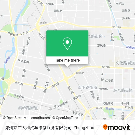 郑州京广人和汽车维修服务有限公司 map