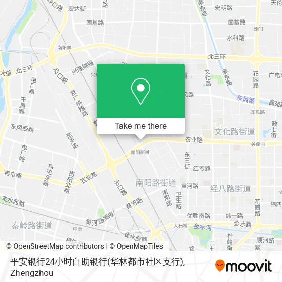 平安银行24小时自助银行(华林都市社区支行) map