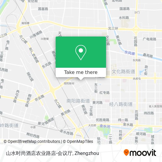 山水时尚酒店农业路店-会议厅 map