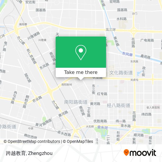 跨越教育 map
