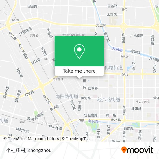 小杜庄村 map