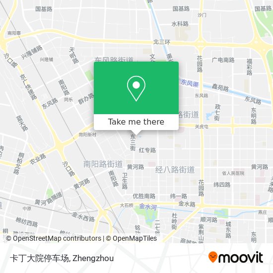 卡丁大院停车场 map