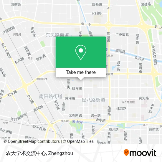 农大学术交流中心 map
