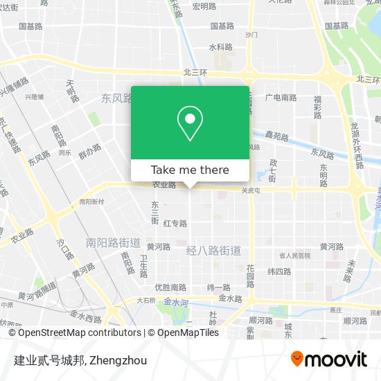 建业贰号城邦 map